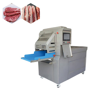 Trancheuse à viande industrielle congelée à l'état neuf pour saucisse, <span class=keywords><strong>jambon</strong></span>, bacon, côtes, portion de viande cuite - Product Image 1