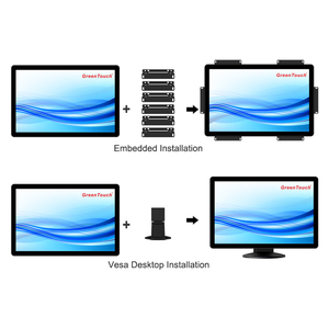 Cb प्रमाणित va dp इंटरफ़ेस खुला फ्रेम 22 इंच मल्टी टच pccap टचस्क्रीन मॉनिटर - Product Image 3