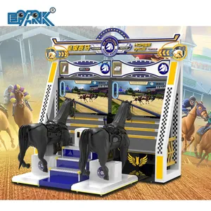 Parco divertimenti attrezzature 4 giocatori ippodromo elettronica di corse di cavalli macchina da gioco in vendita