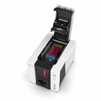 Imprimante de cartes PVC Evolis Zenius 2 haute performance, résolution 300 dpi, simple/double face, imprimante de cartes d'identité la plus fiable