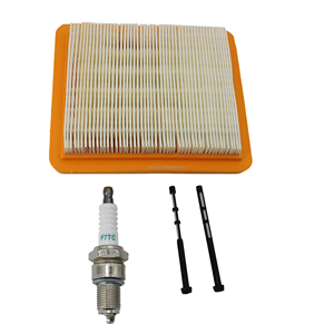 Kit d'entretien <span class=keywords><strong>filtre</strong></span> à <span class=keywords><strong>air</strong></span> et <span class=keywords><strong>filtre</strong></span> à carburant 17211-Z8B-901 compatible avec les moteurs <span class=keywords><strong>Honda</strong></span> GCV160 GCV170 GCV190 GCV200 GC190 HRN216 HRX217 pour <span class=keywords><strong>tondeuse</strong></span> à gazon - Product Image 2