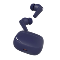 Earbud Nirkabel Bluetooth 5.3 TWS Koneksi Stabil Headphone Musik Headset Nirkabel Sejati Portabel Ramping untuk Streaming & Panggilan