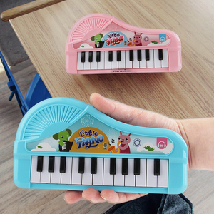 <span class=keywords><strong>2025</strong></span> nóng bán 25-Phím thời trang nhựa cầm tay Đàn Piano giáo dục nhạc cụ trẻ em học tập chơi pin Microphone - Product Image 4