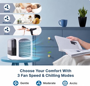 Ventilateur de refroidissement personnel USB, humidificateur portable, ventilateur silencieux de bureau - Product Image 2