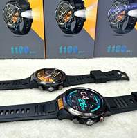 Reloj Inteligente KT91 con Pantalla AMOLED de 1.43 Pulgadas, Llamadas por BT, Resistente al Agua 3ATM, Monitor de Actividad Física, Batería de 1100mAh, Reloj Inteligente Deportivo para Exteriores