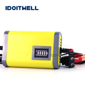 Caricabatterie 12V 6A per Batterie al Piombo-Acido, Caricabatterie Automatico 12V per Moto e <span class=keywords><strong>Auto</strong></span>, per Batterie VRLA SLA AGM GEL - Product Image 2