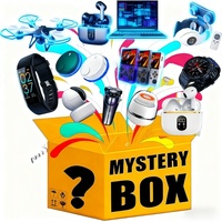 Boîte mystère de gadgets aléatoires en gros, 1 à 3 articles : Montre connectée, Haut-parleur, Manette de jeu pour acheteurs de ventes en direct en Asie du Sud-Est