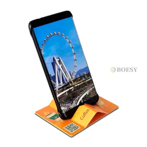 2021 Papier Mobiele Telefoon Stand Android Mobiele Telefoon Houder Mini Grip Tripd Desktopphone Statief Kartonnen Stand Voor Iphone