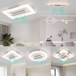 New Quang Phổ Đầy Đủ Bảo Vệ Mắt Không Lá Quạt Trần Với Ánh Sáng Trần Ánh Sáng Phòng Khách Thông Minh Quạt Trần Với Ánh Sáng - Product Image 4