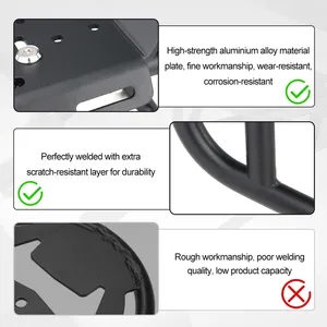 Xracingmoto para <span class=keywords><strong>GSX</strong></span>-S 1000 <span class=keywords><strong>GT</strong></span> 2022-2025 Edición Viaje, Portaequipajes Trasero de Aluminio y Acero, Baúl Superior, Accesorios para Motocicleta - Product Image 4