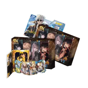 OEM Holographic Collections Cards Supplier Storage Printing Anime Game Sleeves Foil Packaging Box Trading Cards