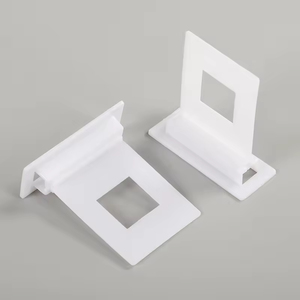 Conectores de Cartón para Exhibición Hookei, Clips Blancos de ABS para Estantes Corrugados - Product Image 3