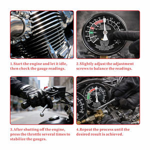 Vacuómetro Sincronizador de Carburador de 4 Cilindros de Alta Calidad para Motocicleta y Coche - Product Image 5