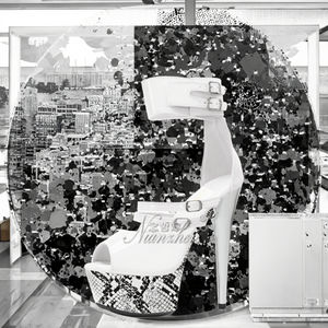 Nuevos Tacones de Plataforma de 20 cm para Bailarina Exótica, con Correa de Tobillo, para Pole Dance, con Punta Abierta, Estilo Gótico, para Club Nocturno, Sensuales - Product Image 2