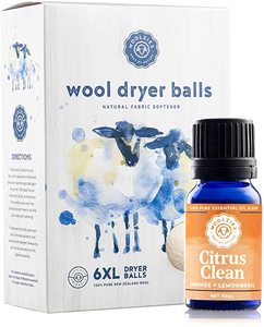 Las mejores bolas de secador de lana perfumadas con aceite esencial cuentan con limpieza - Product Image 1