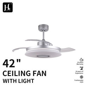 Ventilador de Techo Moderno Minimalista Dorado de 42 Pulgadas con Luz, Control Remoto, para Sala de Estar, Comedor, Dormitorio, Ventilador de Techo Inteligente - Product Image 3