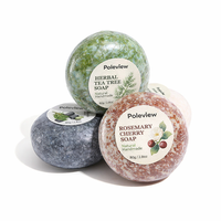 Savon solide à base de plantes multifonctionnel pour la croissance et le renforcement des cheveux, style chinois personnalisé, 80g