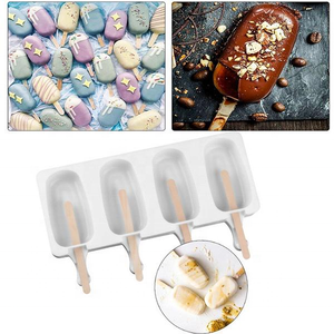 Moules à sucettes glacées en silicone de qualité alimentaire AK, outils de pâtisserie, moules à glace en silicone, outils de cuisson pour boulangerie - Product Image 3