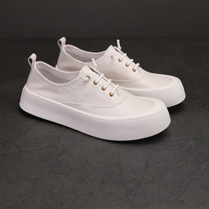 Mules de plataforma elegantes para mujer, sin cordones, con suela gruesa y talón abierto, informales; Mocasines sin cordones informales para hombre, con suela gruesa. - Product Image 3