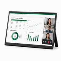Monitor Portátil de 15.6 Pulgadas y 1080P a Precio de Fábrica B2B, Extensor de Pantalla de Ordenador IPS de 60Hz, Ultra Delgado
