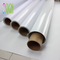 Chine Top Vinyl Factory Vente en gros rouleau de vinyle adhésif encre pigmentée vinyle auto-adhésif pvc imprimable à jet d'encre pour impression