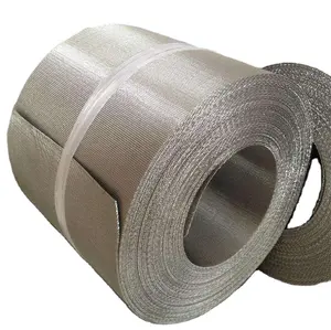 1X30m Roll 1 2 5 10 Micron SUS316 316L Dutch Weave Stainless Steel Woven Wire Filter Mesh