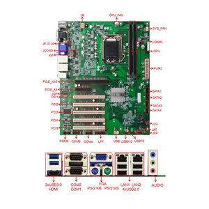 เมนบอร์ดรุ่นใหม่ ATX LGA1155 รองรับซีพียู Intel เจน 2/3 รุ่น I3/I5/I7  2 DDR3 16GB แบบคู่ EAMB-1521 เมนบอร์ดสำหรับเซิร์ฟเวอร์และอุตสาหกรรม LGA1155 - Product Image 3