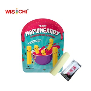 Malvaviscos Halal Premium de 26g con Forma de Papas Fritas, Color Amarillo, Golosinas para Personas que Buscan Bocadillos Casuales - Product Image 3