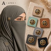 APEX Étiquettes en cuir décoratives personnalisées pour accessoires de vêtements, hijabs, abayas, foulards, chapeaux, sacs et couvre-chefs, pour marquage de marque, fabrication en usine