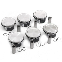 Jeu de pistons et segments STD 6 pièces pour Volvo XC60 XC70 XC90 S80 V70 B6324S 3.2L T6 L6