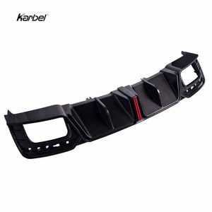 Diffuseur Karbel Style KB Diffuseur en fibre de carbone sèche Noir Diffuseur de lèvre arrière pour <span class=keywords><strong>Audi</strong></span> B9.5 S4 2020-2024 - Product Image 3
