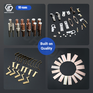 Silver Alloy AgCdO <strong>Contacts</strong> For Relays Switches Bimetal Rivet Electrical - Product Image 1