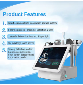 5 in 1 Digital Hair Microscope Scalp Analyzer Large Screen Detection Scalp <b>Massage</b> Hair Care <b>Machine</b> - Product Image 5