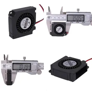 Fengheng 원심 팬 35mm 35X35X10mm 소형 송풍기 3510 광선 작은 축 환기 팬 5v 12v dc 무브러시 dc 냉각팬