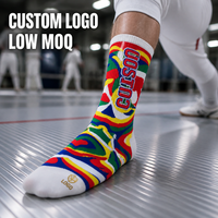 Chaussettes de sport personnalisées en tricot pour hommes et femmes, fabrication OEM ODM, avec LOGO PERSONNALISÉ, faible MOQ, vente en gros