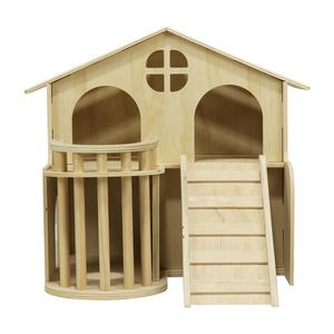 Usine en gros conception personnalisée logo personnalisé jardin extérieur décoratif grand nid d'oiseau en bois maison d'insecte en bois - Product Image 4