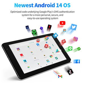 Tablette 5G Wifi Octa Core 7 pouces, RAM 12 Go, ROM 64 Go, tablette Android pour l'éducation, les affaires et les jeux - Product Image 3