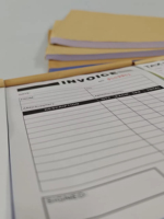 Carnet de factures et de reçus autocopiants en 2 exemplaires, personnalisé, pour usage professionnel et bureautique