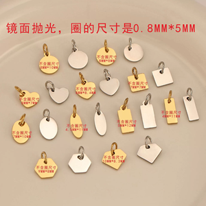 डिय कस्टम उत्कीर्ण लोगो वाटरप्रूफ गहने उच्च गुणवत्ता 18k सोने की प्लेटेड स्टेनलेस स्टील चार्म्स ब्रेसलेट फैशन गहने पेलेंट - Product Image 3