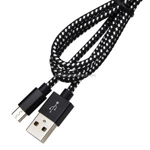 Câble de chargeur USB en aluminium tressé en Nylon de 2 mètres, charge rapide, synchronisation des données, <span class=keywords><strong>cordon</strong></span> - Product Image 5