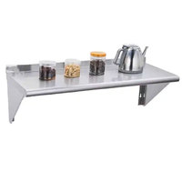 Fregadero Comercial de Acero Inoxidable VanSenk, Modelo GQB-1030, de Una Sola Capa, para Montar en la Pared, para Restaurantes, Hoteles y Hogares
