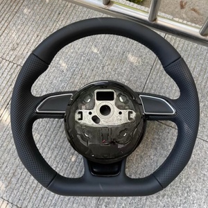 Volante Deportivo de Cuero Personalizado de Alta Calidad para Audi RS A4 A5 <span class=keywords><strong>A6</strong></span> A7 Q3 Q5 S3 S5 S6 S7 RS3 RS4 RS5 RS6 RS7 B8 B9 SQ5 - Product Image 3
