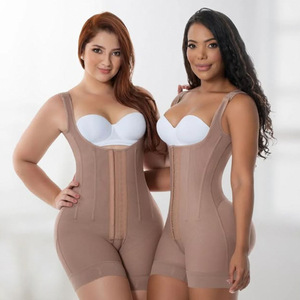 Mujeres Etapa 2 Levantador de glúteos Tallas grandes Faha Compresión Liposucción BBL Fajas Longitud de la pantorrilla Fajas con banda - Product Image 4