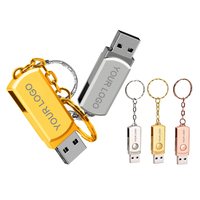 Flashdisk Mini Metal USB 8GB 16GB 32GB 64GB 128GB Pen Drive 4 8 16 32 64 128 GB Pendrive Memory Stick Drive U Disk