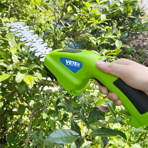 Vetex Vente en gros Tondeuse à gazon et <span class=keywords><strong>taille</strong></span>-<span class=keywords><strong>haie</strong></span> sans fil 7,2 V 2 en 1 Cisaille de jardin rechargeable Coupe-buissons électrique portable pour pelouse - Product Image 6