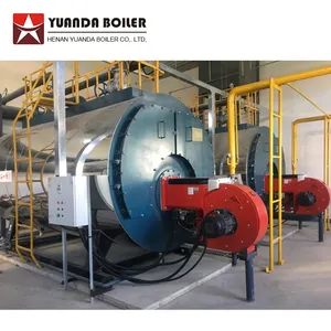 2500kg 2500 kg hr 2.5 tons capacity inndustrial gas diesel fired steam boiler