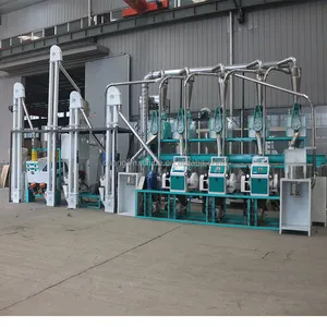 China supplier corn milling machine flour and packing machine Chinese flour milling plant maize milling machine price