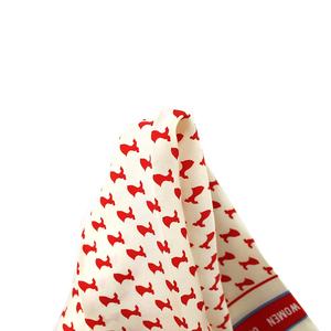 中国サプライヤー卸売レディースガールズショールロングスタイルカスタムプリント美しい女性ロングベージュレッドピュアシルクスカーフ女性 - Product Image 5