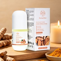 Sérum Visage Éclaircissant et Apaisant au Curcuma Fermenté, Niacinamide et Vitamine C – Antioxydant, Anti-Imperfections, Unifie le Teint et Illumine la Peau Terne