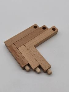 โคมไฟดวงจันทร์ 3 มิติ แบบถอดประกอบได้ ทำจากไม้ ของขวัญสุดสร้างสรรค์ - Product Image 3